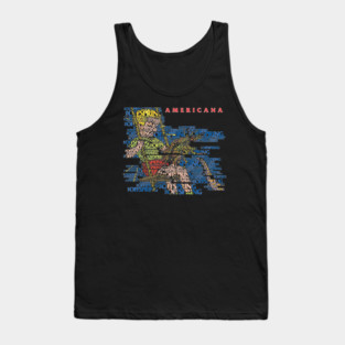 Offspring AMERICANA font Tank Top