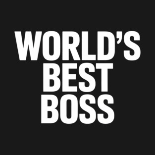 World's Best Boss T-Shirt