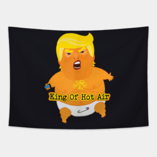 King Of Hot Air Tapestry