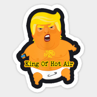 King Of Hot Air Sticker