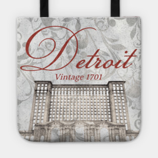 Detroit Vintage 1701 Tote