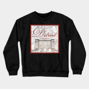Detroit Vintage 1701 Crewneck Sweatshirt