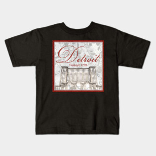 Detroit Vintage 1701 Kids T-Shirt
