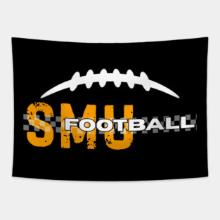 SMU Football Tapestry