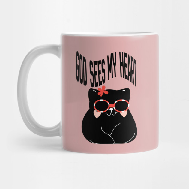 Cute Cat Quote Minimalist Aesthetic Animal Design by Anne Lee