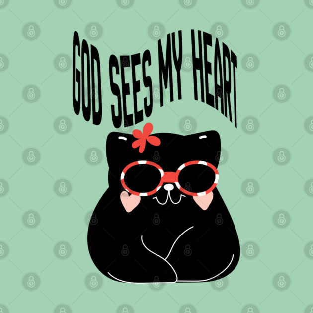 Cute Cat Quote Minimalist Aesthetic Animal Design by Anne Lee