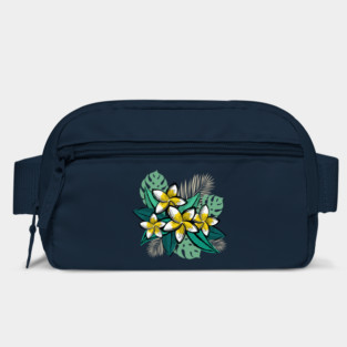 Retro Tropical Leaves Bag