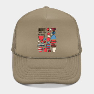 Retro Geometry Hat