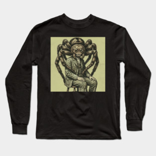 Spider Crown Head Long Sleeve T-Shirt