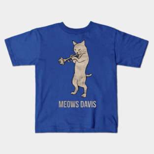 Miles Davis Jazz Cat Jam Kids T-Shirt