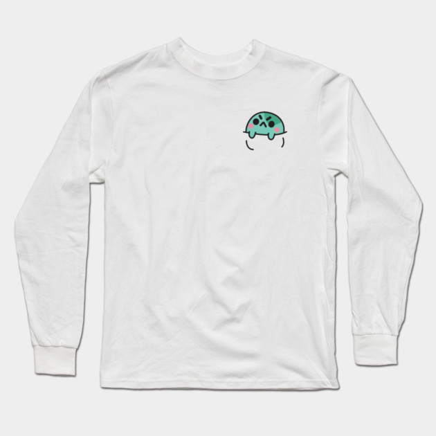 pocket frog Long Sleeve T-Shirt by angyfrog