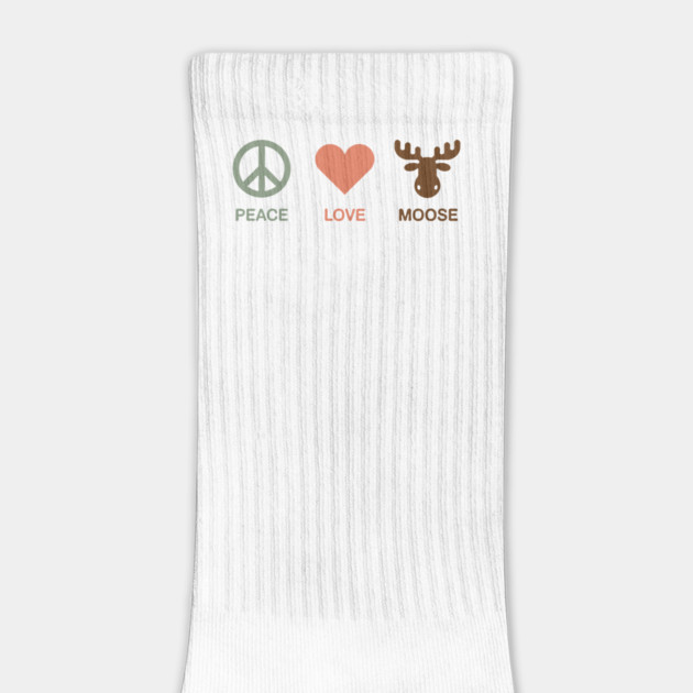 Peace Love Moose by CreativeSage