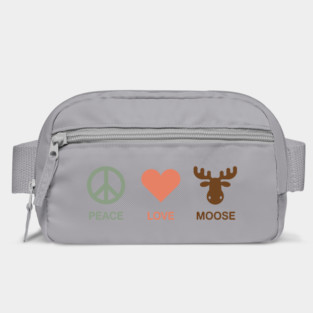 Peace Love Moose Bag