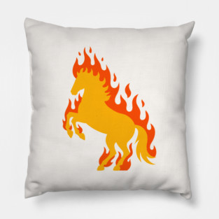 Fire Horse Pillow
