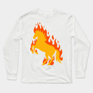 Fire Horse Long Sleeve T-Shirt