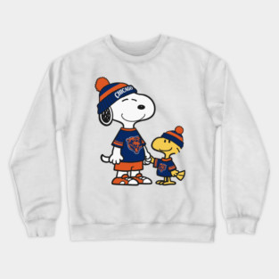 Snoopy Chicago Sports Crewneck Sweatshirt