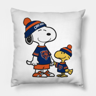 Snoopy Chicago Sports Pillow