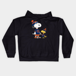 Snoopy Chicago Sports Kids Hoodie
