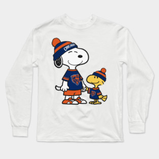 Snoopy Chicago Sports Long Sleeve T-Shirt