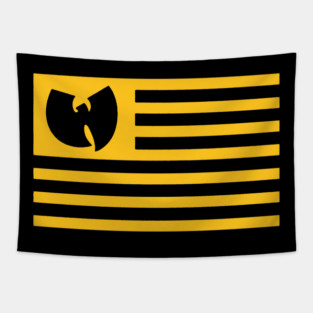 Cream Wu Tang Flag Forever Tapestry