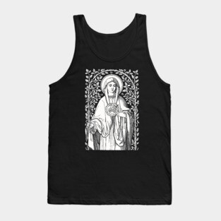 Vintage Virgin Mary Catholic Tank Top