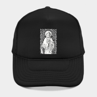 Vintage Virgin Mary Catholic Hat
