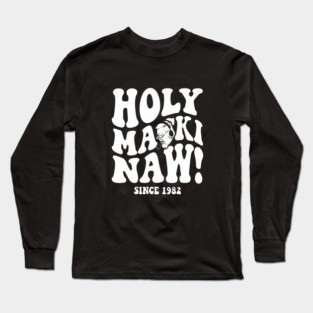 Holy Mackinaw! Funny Great Lakes Exclamation Long Sleeve T-Shirt