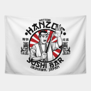 Hattori Hanzo’s sushi bar Tapestry