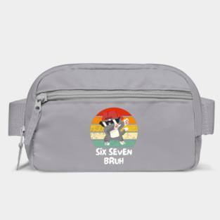 Six Seven Bruh Cool Cat Dabbing Meme Bag