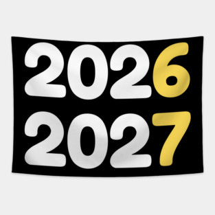 2026 2027 New Year Tapestry