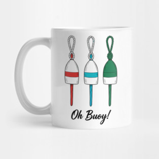 Oh Buoy Nautical Graphic Mug