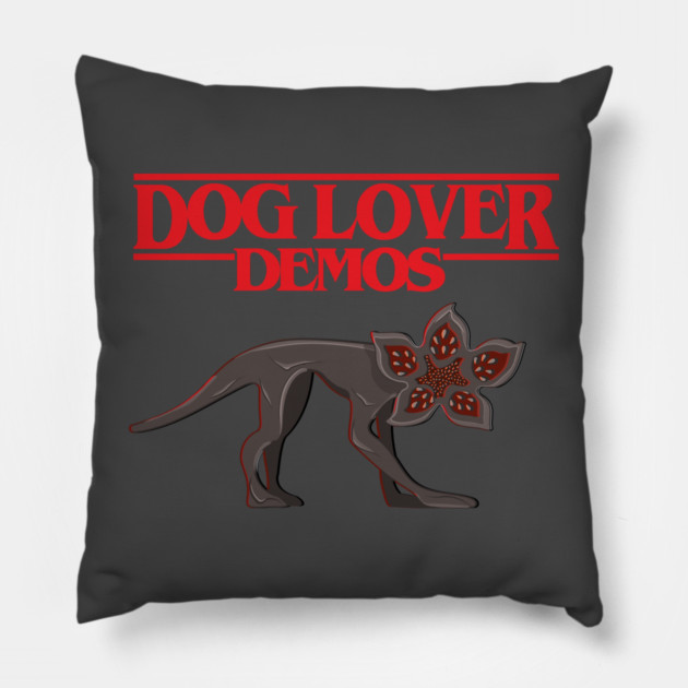 Demodog Lover Pillow by Laura Contarino