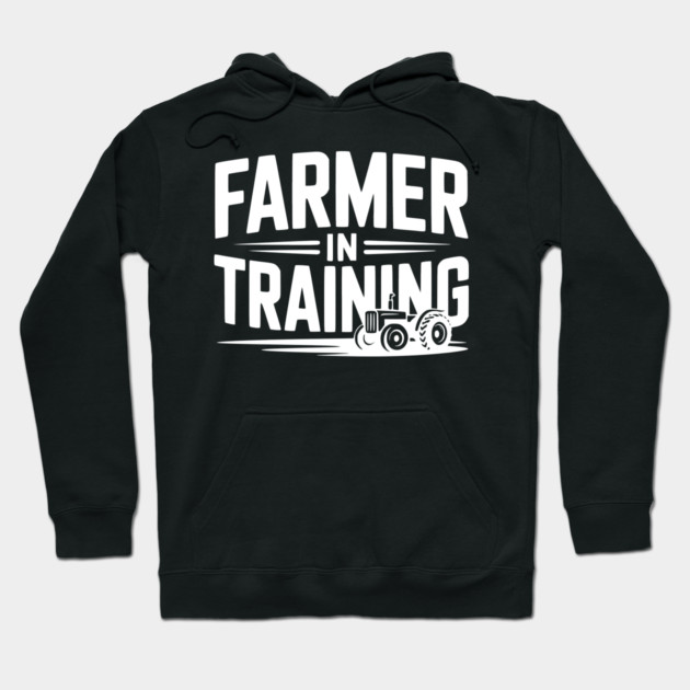 Farmer in Training Hoodie by Frank Ring