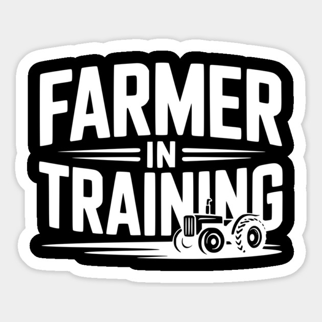 Farmer in Training Magnet by Frank Ring