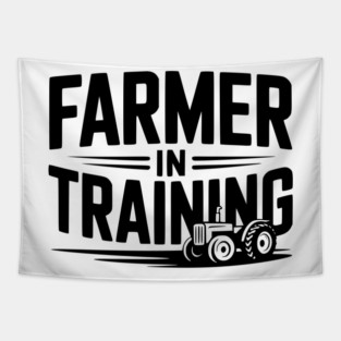 Farmer in Training Tapestry
