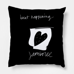 Beat Happening Heart Pillow