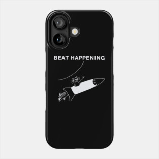 Beat Happening Rocket Cat Phone Case
