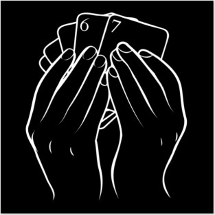 Hand Holding Cards 67 Posters and Art