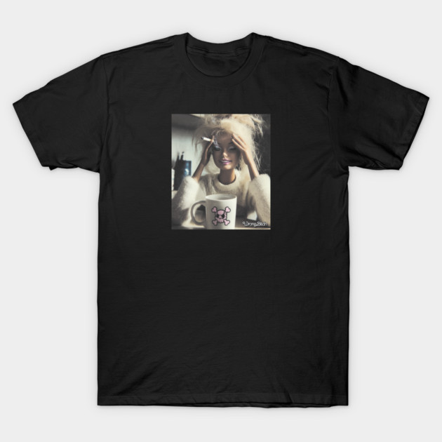 Coffee & Cigarette T-Shirt by Wrongteeshirt