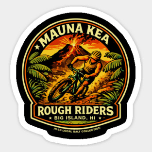 Mauna Kea Rough Riders Sticker