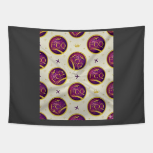 Logo FirstClassQueen Tapestry