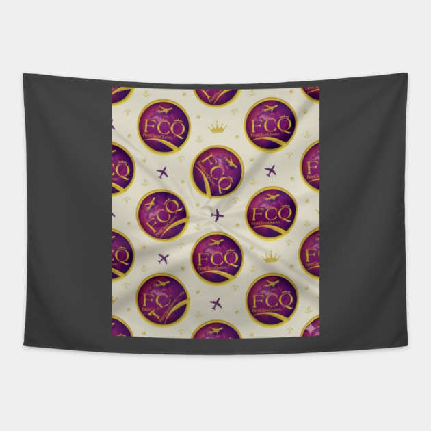 Logo FirstClassQueen Tapestry by FirstClassQueen
