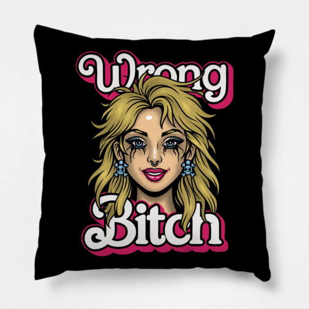 Wasted Barbie Pillow by Wrongteeshirt