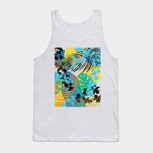 Tropical Leaves Tank Top