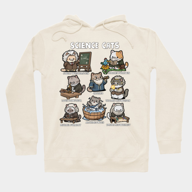 Science Cats Hoodie by GoshWow®