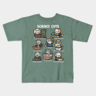 Science Cats Kids T-Shirt