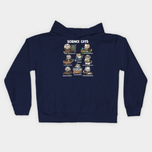 Science Cats Kids Hoodie