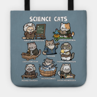 Science Cats Tote
