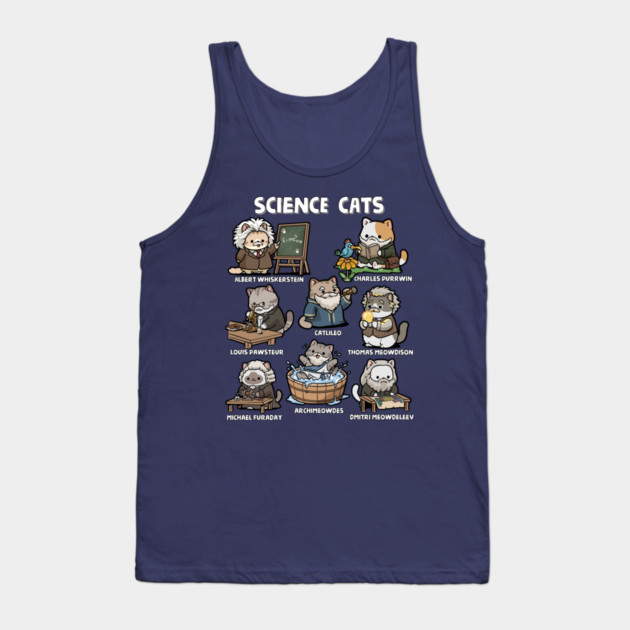Science Cats Tank Top by GoshWow®