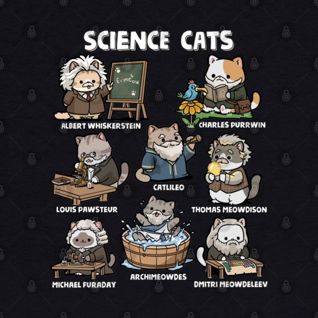 Science Cats by GoshWow®